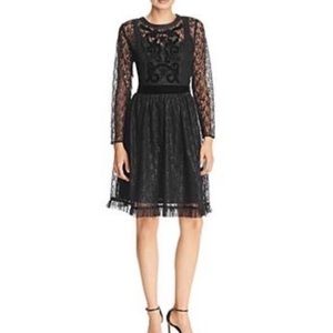 NWT Nanette Lepore Dress Lace Long Sleeves 4 NWT